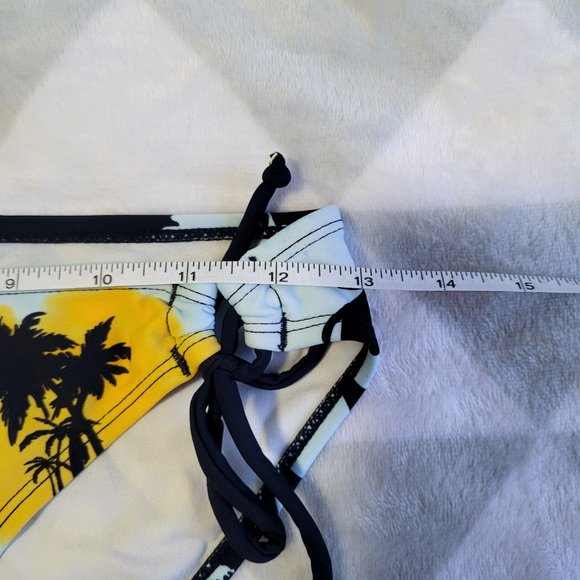 CORONA Blue Bikini, Adjustable Beach Bottom, Size S - Picture 4 of 4